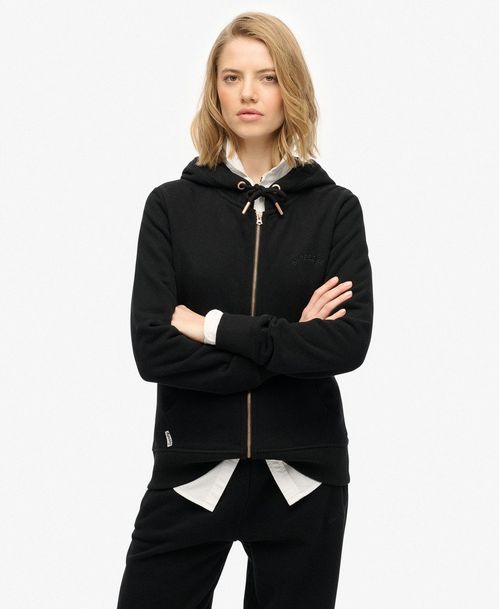 Buzo Abierto Para Mujer Essential Logo Ziphood Hb
