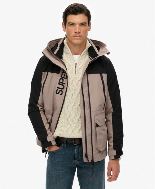 Chaqueta Rompe Vientos Para Hombre Colour Block Windbreaker