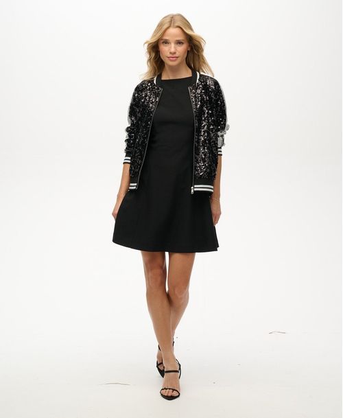 Chaqueta Casual Para Mujer Sequin Suikajan Jacket