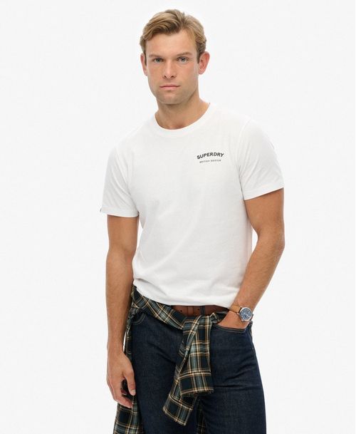 Camiseta Manga Corta Para Hombre British Design Relaxed Tee