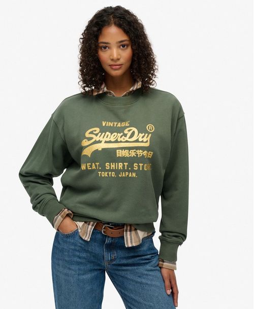 Buzo Cerrado Para Mujer Embellished Vl Loose Crew