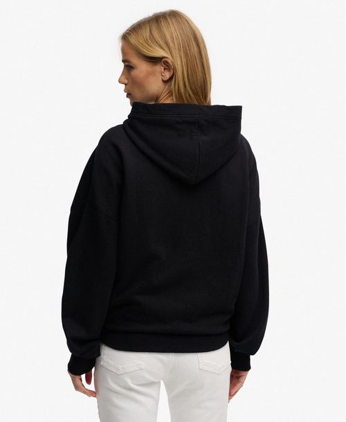 Buzo Cerrado Para Mujer Tattoo Embellish Oversize Hood