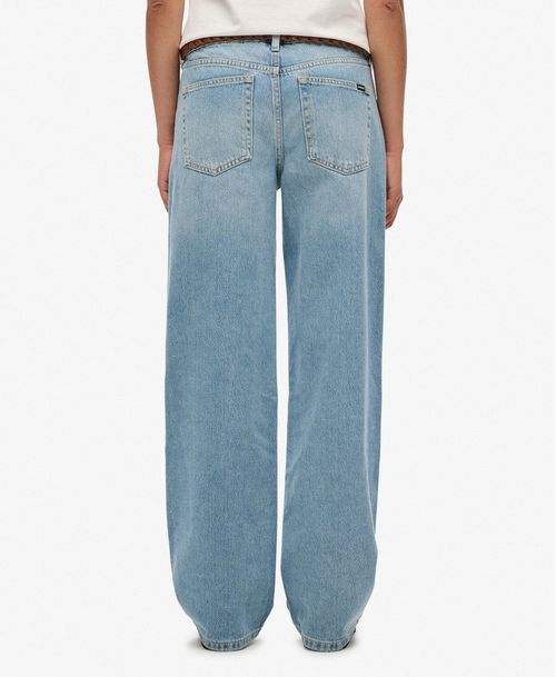 Jean Para Mujer Mid Rise Wide Leg Jean