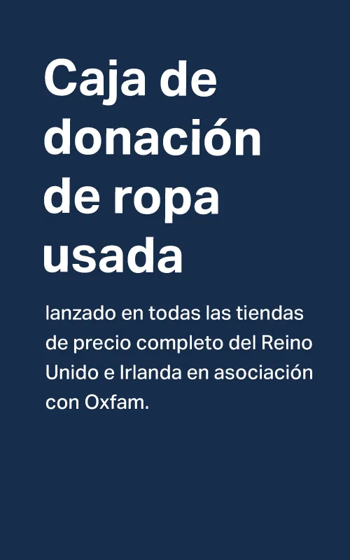 Caja de donación ropa usada​